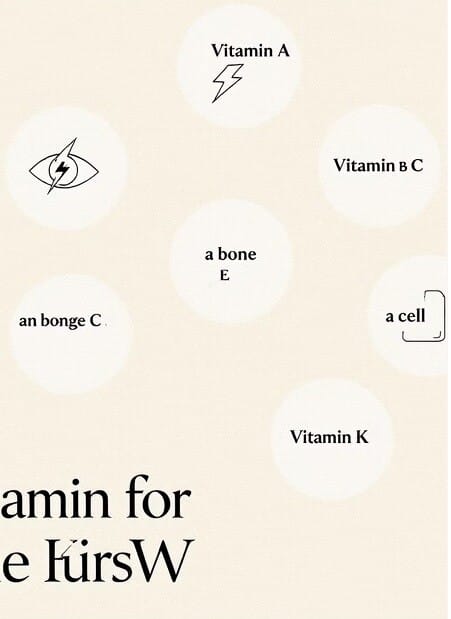 비타민 종류별 효능