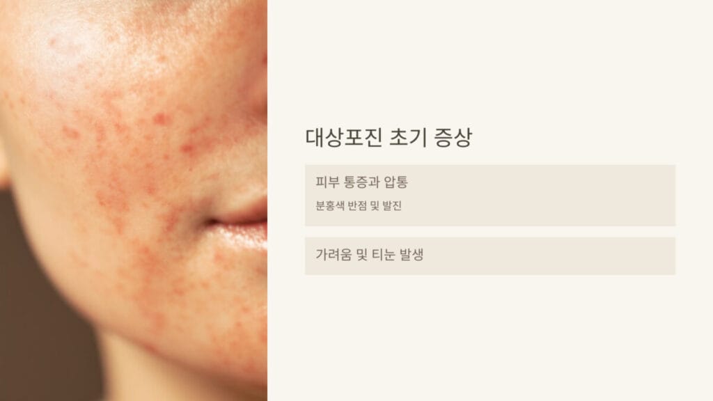 대상포진 초기증상