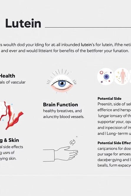 루테인의 주요효능과 부작용