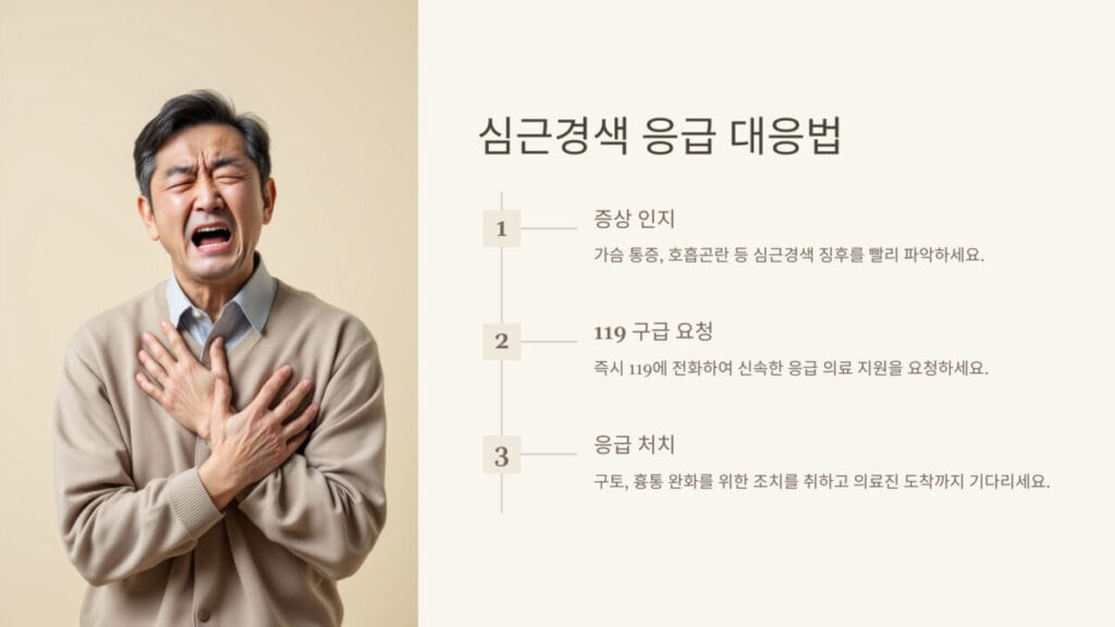 심근경색 응급 대응법
