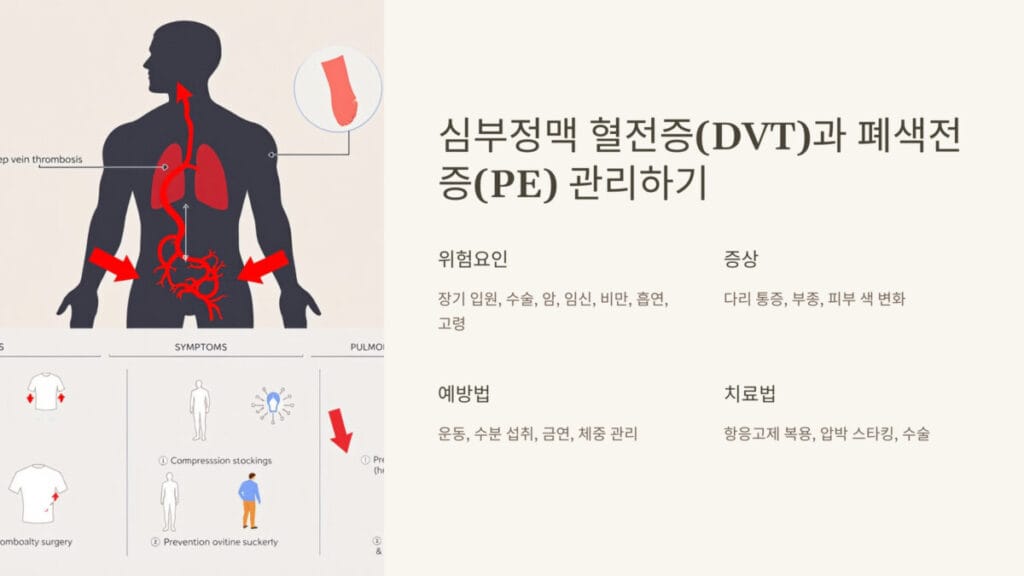 심부정맥 혈전증과 폐색전증