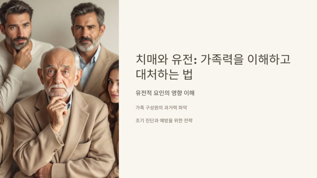 치매와 유전