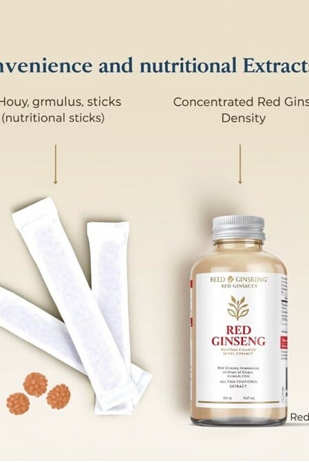 홍삼스틱과 홍삼농축액
